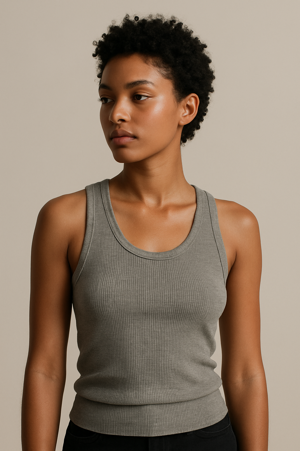 Lila | Ribbed Tank Top